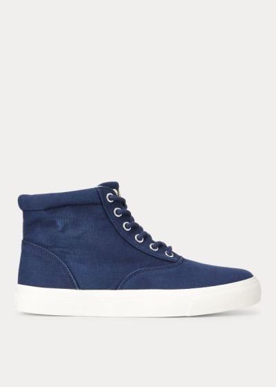 Polo Ralph Lauren Bryn High-Top Sneakers Dame Danmark (XQAWO9801)